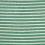 Nicky Velours - Yarn Dyed Stripes - Oudgroen/Ecru