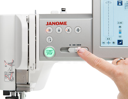 Janome Continental M7 Professional - Stoffen &amp; Naaimachines Stael