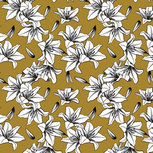 Canvas Lily Oker Canvas Lily Oker