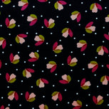 Nicky Velours Tulips Navy Nicky Velours Tulips Navy