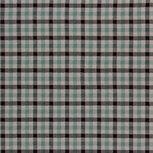 Jacquard Jersey Plaid Check Blauw Jacquard Jersey Plaid Check Blauw