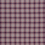 French Terry Plaid Check Paars French Terry Plaid Check Paars