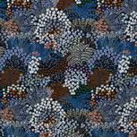 Viscose Carla Flowers Navy 1 Viscose Carla Flowers Navy 1
