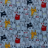 Nicky Velours - Spooky - Lichtblauw Nicky Velours - Spooky - Lichtblauw