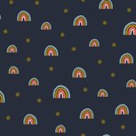 Soft Sweat - Rainbow - Navy Soft Sweat - Rainbow - Navy