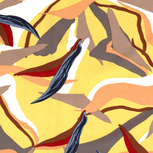 Crepe - Abstract - Geel Crepe - Abstract - Geel