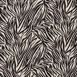 Viscose Linnen - Leaves - Zwart Viscose Linnen - Leaves - Zwart