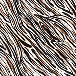 Viscose Linnen - Zebra - Wit Viscose Linnen - Zebra - Wit