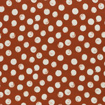 Viscose Linnen - Selma Dots - Roest Viscose Linnen - Selma Dots - Roest
