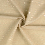 Viscose Linnen - Pailletten - Beige Viscose Linnen - Pailletten - Beige
