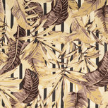 Linnen - Leaves - Beige Linnen - Leaves - Beige