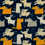 Wellnessfleece - Doggies - Jeansblauw Wellnessfleece - Doggies - Jeansblauw