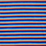 Nicky Velours - Strepen - Blauw/Oranje Nicky Velours - Strepen - Blauw/Oranje