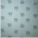 Jacquard - Tiger - Blauw/Groen Jacquard - Tiger - Blauw/Groen
