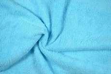 Badstof - Uni - Aqua Badstof - Uni - Aqua