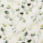Katoen Viscose - Planten Linnenlook - Wit Katoen Viscose - Planten Linnenlook - Wit