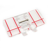 Janome 7mm - Transparante Randgeleidervoet Janome 7mm - Transparante Randgeleidervoet