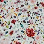 Tetra - Digital Flowers - Wit Tetra - Digital Flowers - Wit