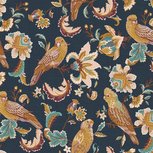 Poplin - Tropical Bird - Petrol Poplin - Tropical Bird - Petrol