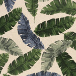 Canvas - Emilia Big Leaves - Beige Canvas - Emilia Big Leaves - Beige