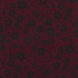 Viscose - Pauline Bloempjes - Bordeaux Viscose - Pauline Bloempjes - Bordeaux