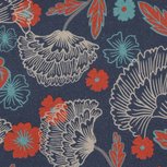 Viscose - Mable - Blauw Viscose - Mable - Blauw