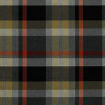 Coupon 0.8m - Tartan - Ruiten - Grijs/Oranje/Beige Coupon 0.8m - Tartan - Ruiten - Grijs/Oranje/Beige