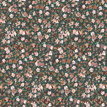 COUPON 1,3m - Jersey - Digital Flowers - Oudgroen COUPON 1,3m - Jersey - Digital Flowers - Oudgroen