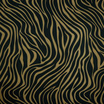Polyester Stretch - Zebrastrepen - Bruin Polyester Stretch - Zebrastrepen - Bruin