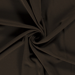 Georgette Stretch - Uni - Olijfgroen Georgette Stretch - Uni - Olijfgroen