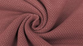 Jacquard Heavy Sweat Brushed - Uni - Oudroze Jacquard Heavy Sweat Brushed - Uni - Oudroze