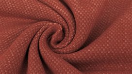 Jacquard Heavy Sweat Brushed - Uni - Marsala Jacquard Heavy Sweat Brushed - Uni - Marsala