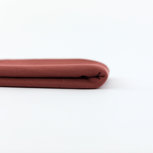 Boordstof - Uni Rib - Mahogany Brown Boordstof - Uni Rib - Mahogany Brown