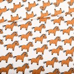 French Terry - Pony - Ecru French Terry - Pony - Ecru