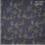 Stretch Katoen - Wild Stripe - Zwart/Geel Stretch Katoen - Wild Stripe - Zwart/Geel