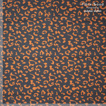 Stretch Katoen - Luipaard Print - Zwart/Bruin Stretch Katoen - Luipaard Print - Zwart/Bruin