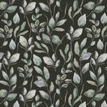 Canvas - Digital Leaves - Donkergrijs Canvas - Digital Leaves - Donkergrijs