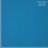 Polyester Viscose - Uni - Blauw Polyester Viscose - Uni - Blauw