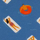 Canvas - Swimmingpool - Blauw Canvas - Swimmingpool - Blauw