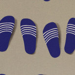 Canvas - Beach Slides - Beige Canvas - Beach Slides - Beige