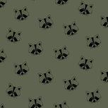 Sweat - Racoon - Bosgroen Sweat - Racoon - Bosgroen