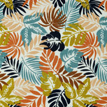Linnen - Tropical Leaves - Wit Linnen - Tropical Leaves - Wit