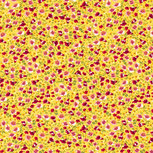 Crepe - Bloemen - Geel Crepe - Bloemen - Geel