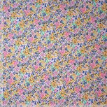 Viscose Linnen - Bloemenprint - Multicolor Viscose Linnen - Bloemenprint - Multicolor