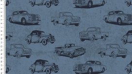 Alpensweat - Digital Cars - Donker Jeans Alpensweat - Digital Cars - Donker Jeans