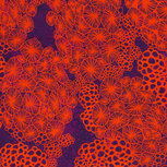 Viscose - Coral Cluster - Paars/Oranje Viscose - Coral Cluster - Paars/Oranje