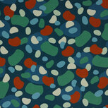 Softshell - Digital Colourful Spots - Navy Softshell - Digital Colourful Spots - Navy