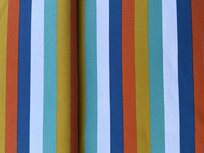 French Terry - Festive Stripe - Multicolor French Terry - Festive Stripe - Multicolor