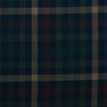 Gabardine Twill Wool Touch - Tartan Check - Navy/Rood/Camel Gabardine Twill Wool Touch - Tartan Check - Navy/Rood/Camel