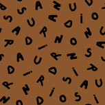 Sweat - Letters - Hazelnoot Sweat - Letters - Hazelnoot